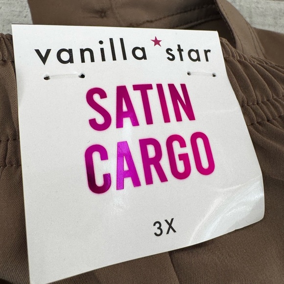 Vanilla Star Women’s Tan Cargo Pants - Picture 3 of 6